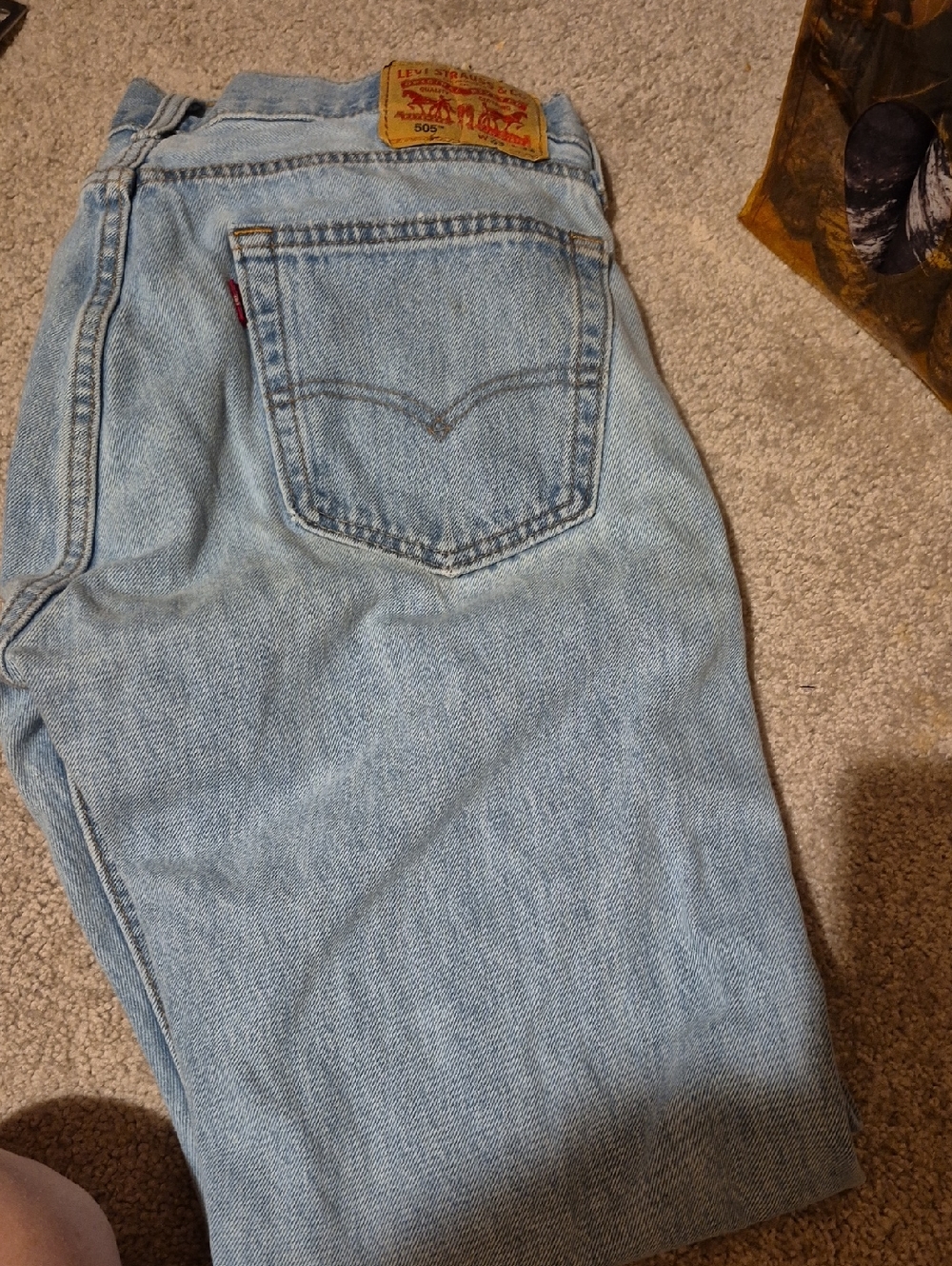 Mens 505 Levis 33×32